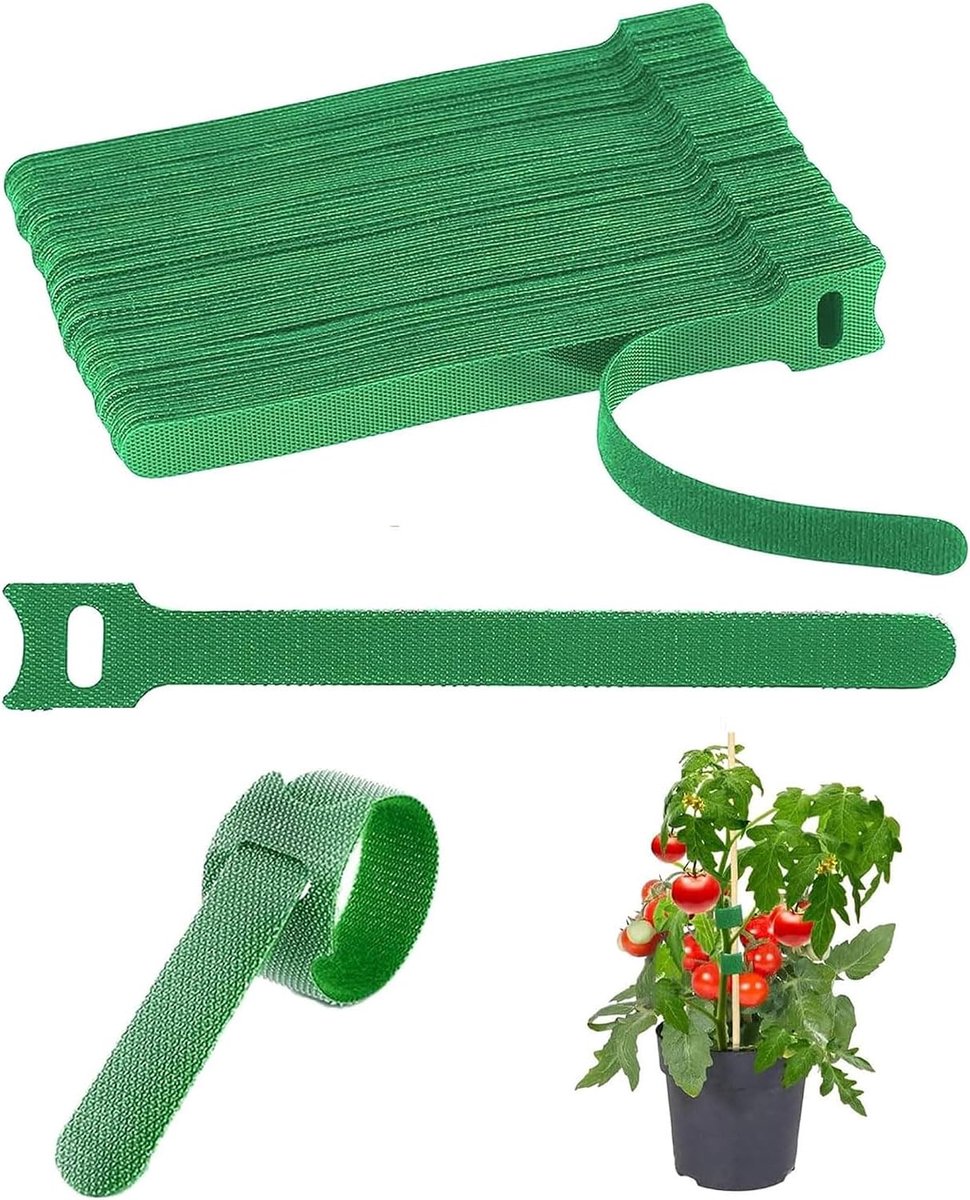 Kabelbinders 100 stuks 10 x 100 mm - herbruikbaar nylon - waterdicht en duurzaam - ideaal voor thuis en op kantoor - ShopVlot