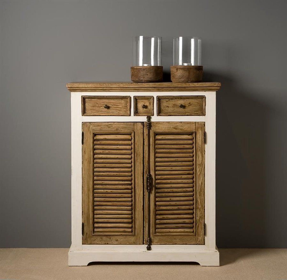 Tower Living Meidenkast Amanda - Wit Hout - 105x45x120cm