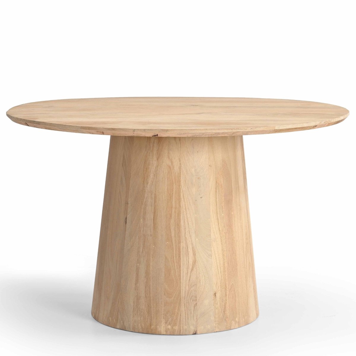 Giga Meubel Eettafel Yasmijn - Rond - Mangohout - 120cm