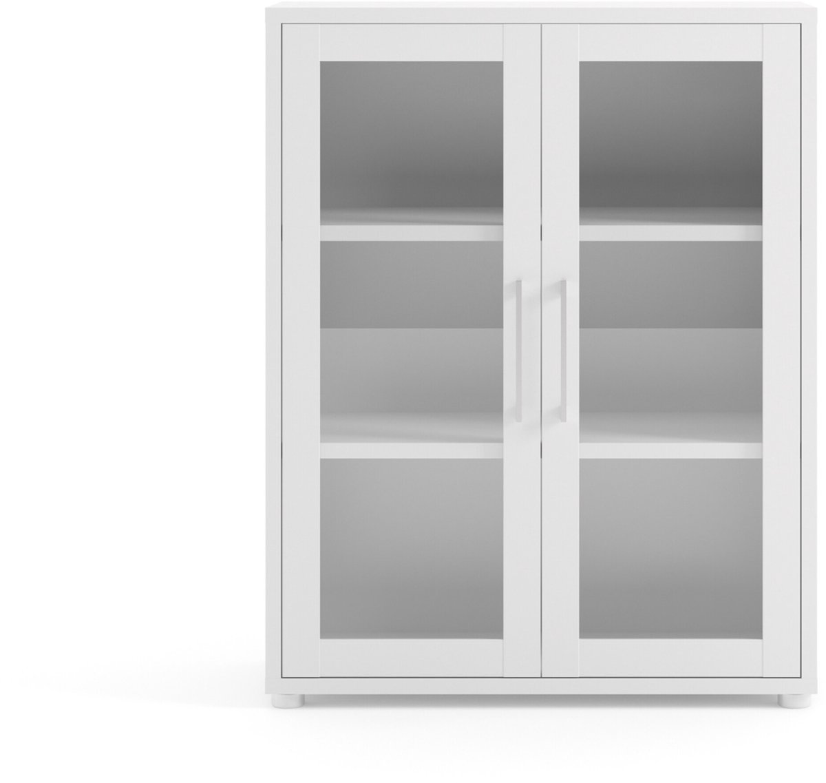 Giga Living Boekenkast Prima - Wit - 90x110x45cm