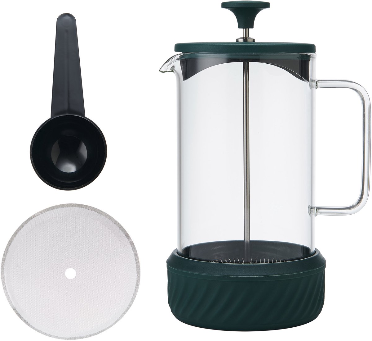La Cafetière - Zero Cafetière - RVS - No Mess - Groen - 8 Kops - 1000ml