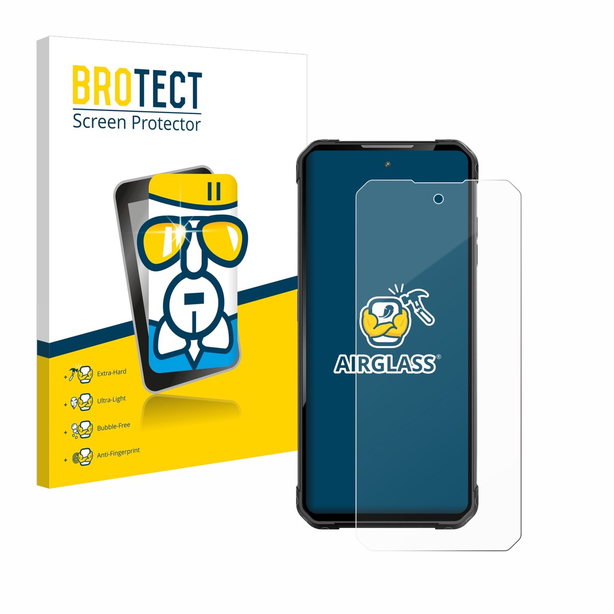 Screenprotector voor iiiF150 Air 1 Ultra Plus Beschermglas transparant