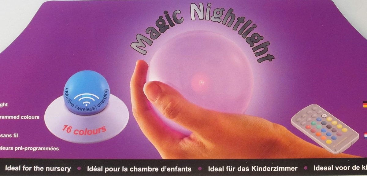 Magic Nightlight LED night light with changing colours for children's rooms - ShopVlot