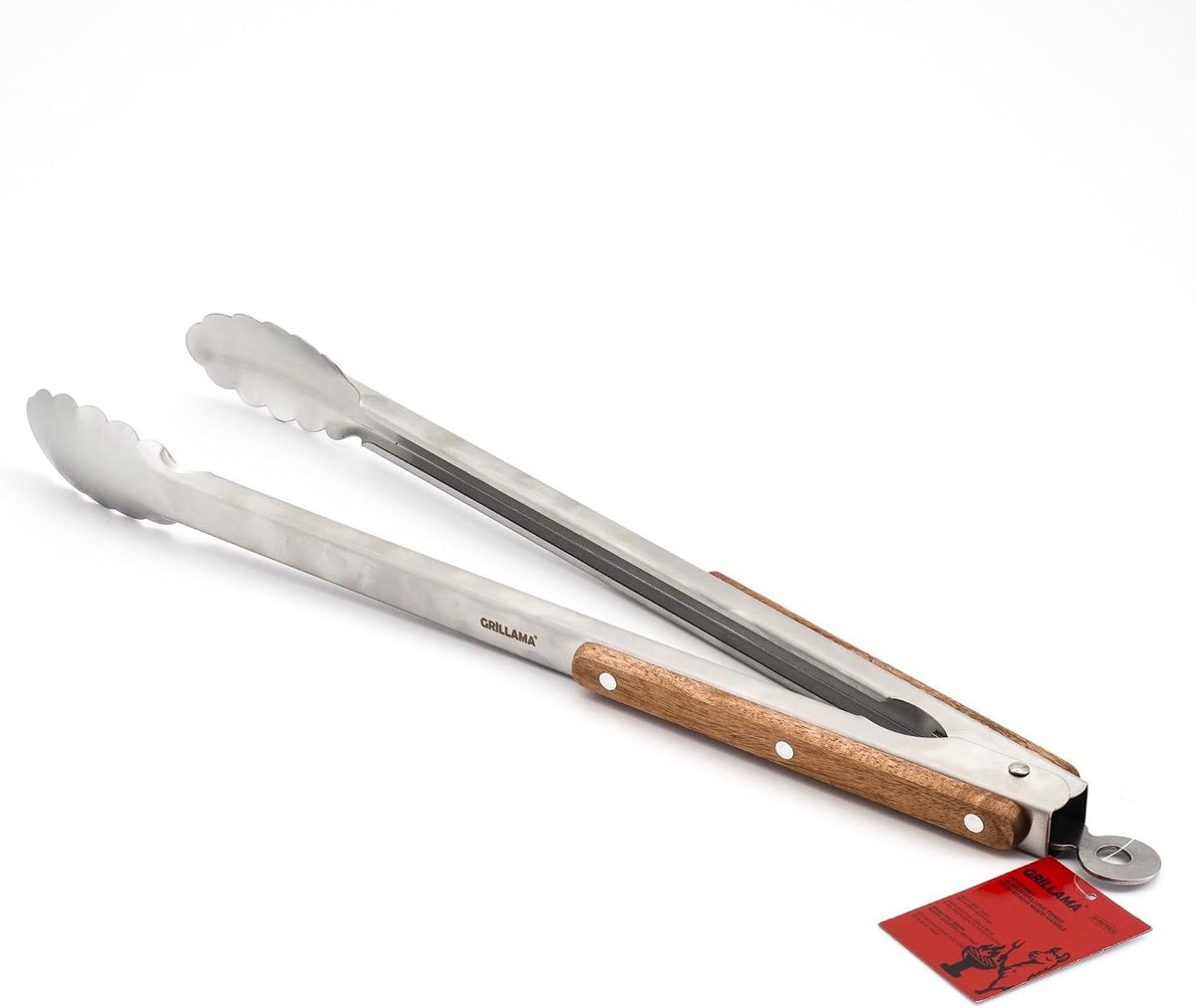 Extra Lange BBQ Tang - Roestvrij Staal - 45,7 cm - Voor Veilig Grillen op Hoge Temperatuur
