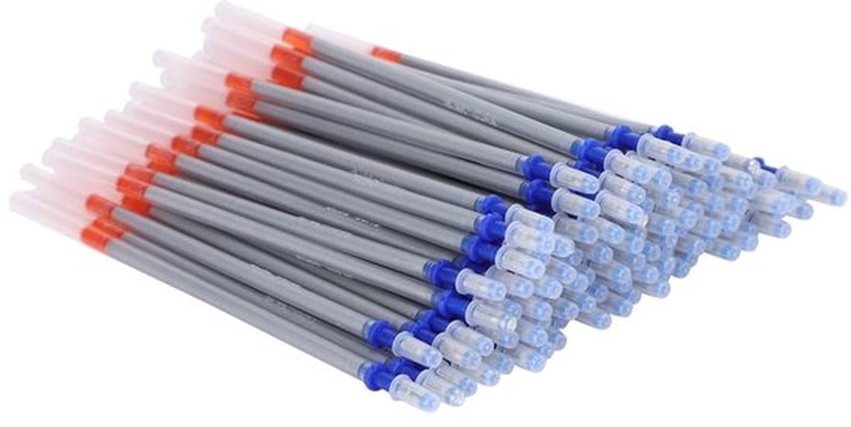 Stofmarker 200 Stuks - Uitwisbare Pennen - Stalen Punt - Transparante Dop - Duurzaam - Geschikt voor Naaien en Quilten - Markeerstift