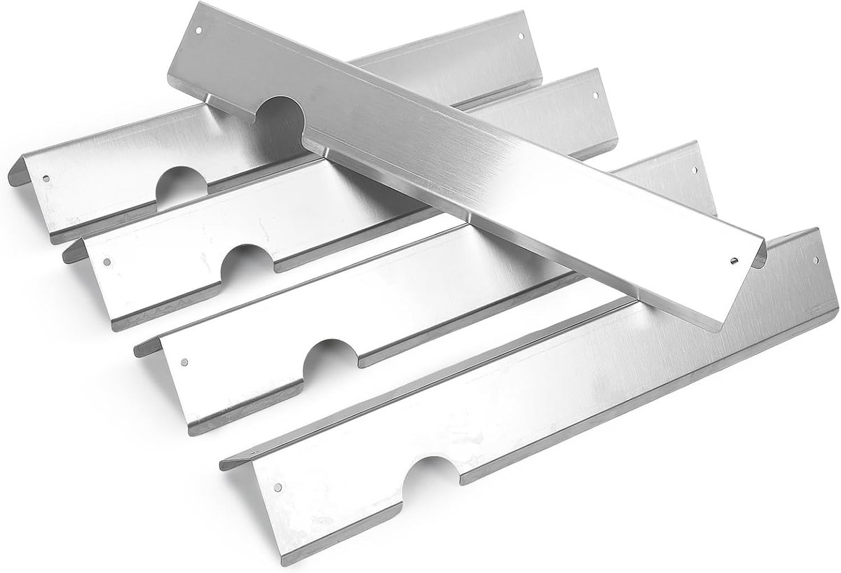 5 stainless steel aroma rails for W-e-b-e-r Genesis II/LX 300 series, flavorizer bars replacement for W-e-b-e-r - ShopVlot