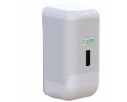 LOSDI ECO LUXE Zeepdispenser 1,1L Wit - Duurzaam en Stijlvol