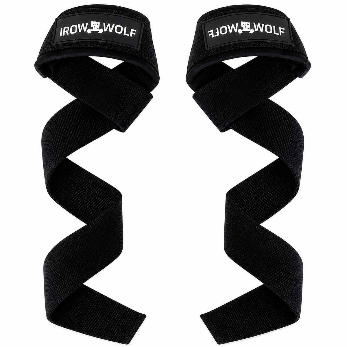 Trekhulpen / Lifting Straps (gewatteerd) voor Krachttraining, Bodybuilding en Fitness – Deadlift Straps / Hefriemen – voor Dames en Heren