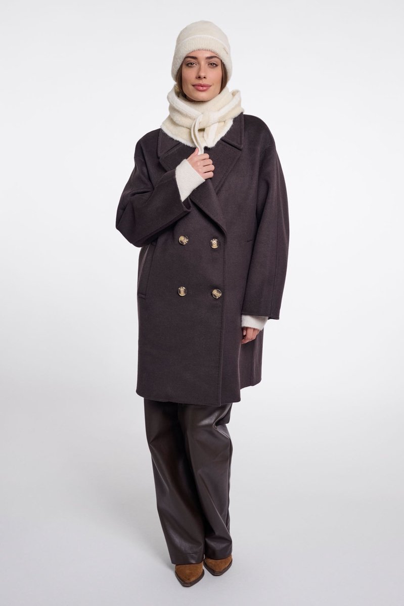 Rino & Pelle Accessories - Heiko triangle scarf - Effen