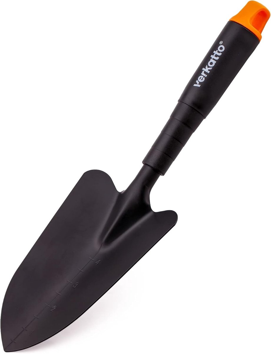 Tuinharkjes klein - Bloementroffel - 33 cm - Metalen Plantentroffel met Antislip Handgreep - Voor Tuin en Balkon