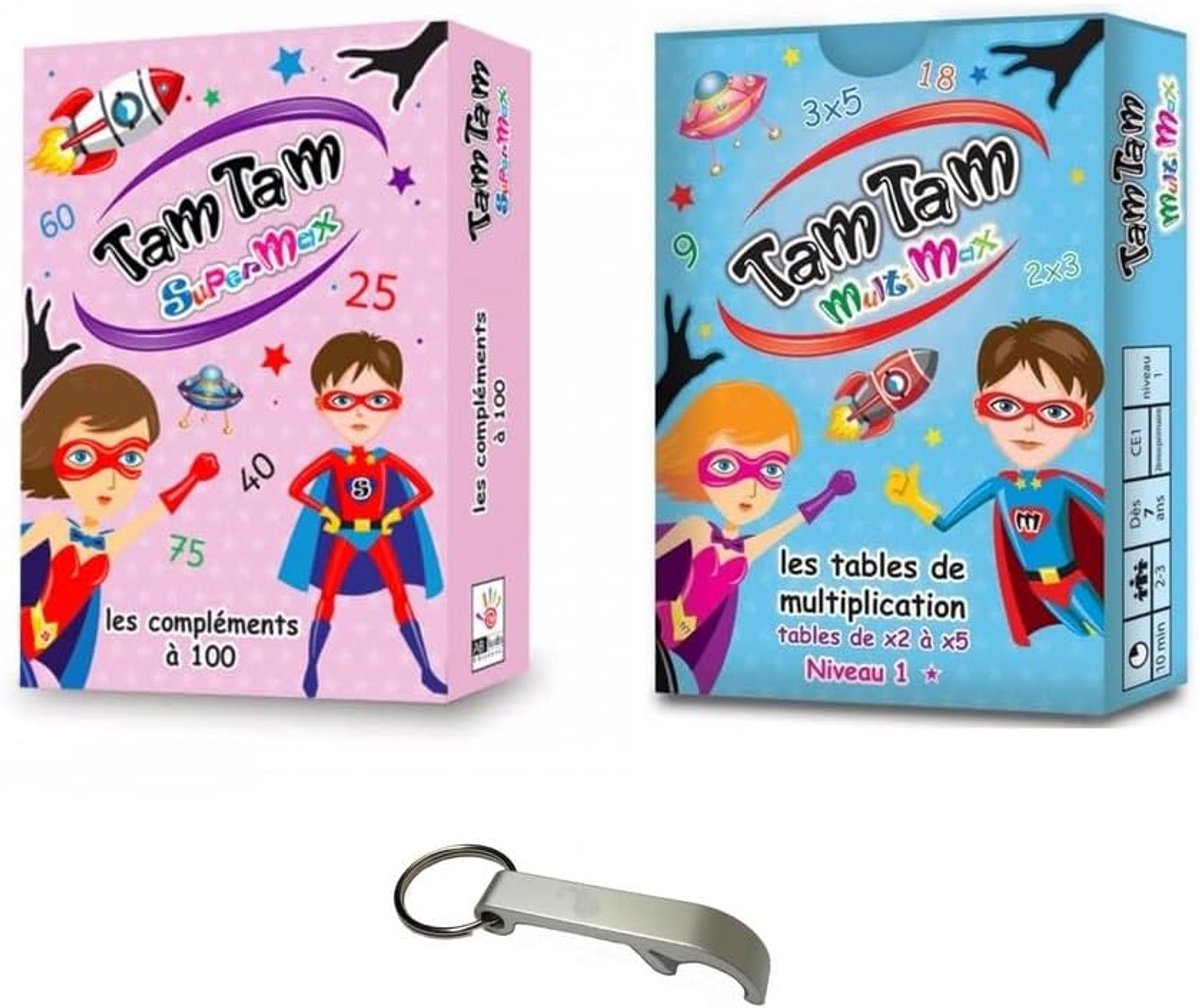 Set Tam Tam SuperMax 100 + MultiMax Level 1 + 1 Decap Blumie (Compl 100 + Multimax 1) - ShopVlot