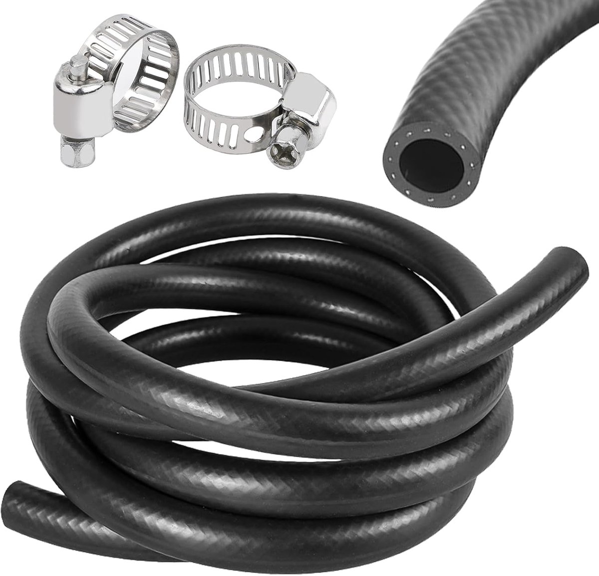 Ø 19 mm rubber hose fuel hose, 1 m NBR petrol hose - ShopVlot
