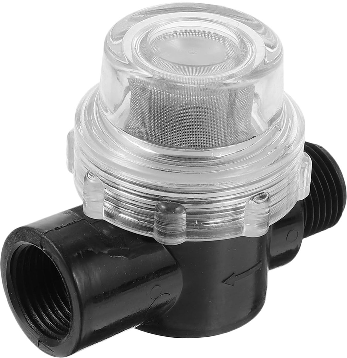 1/2 Inch Inwendige Schroefdraad Pompzeef – Zwart