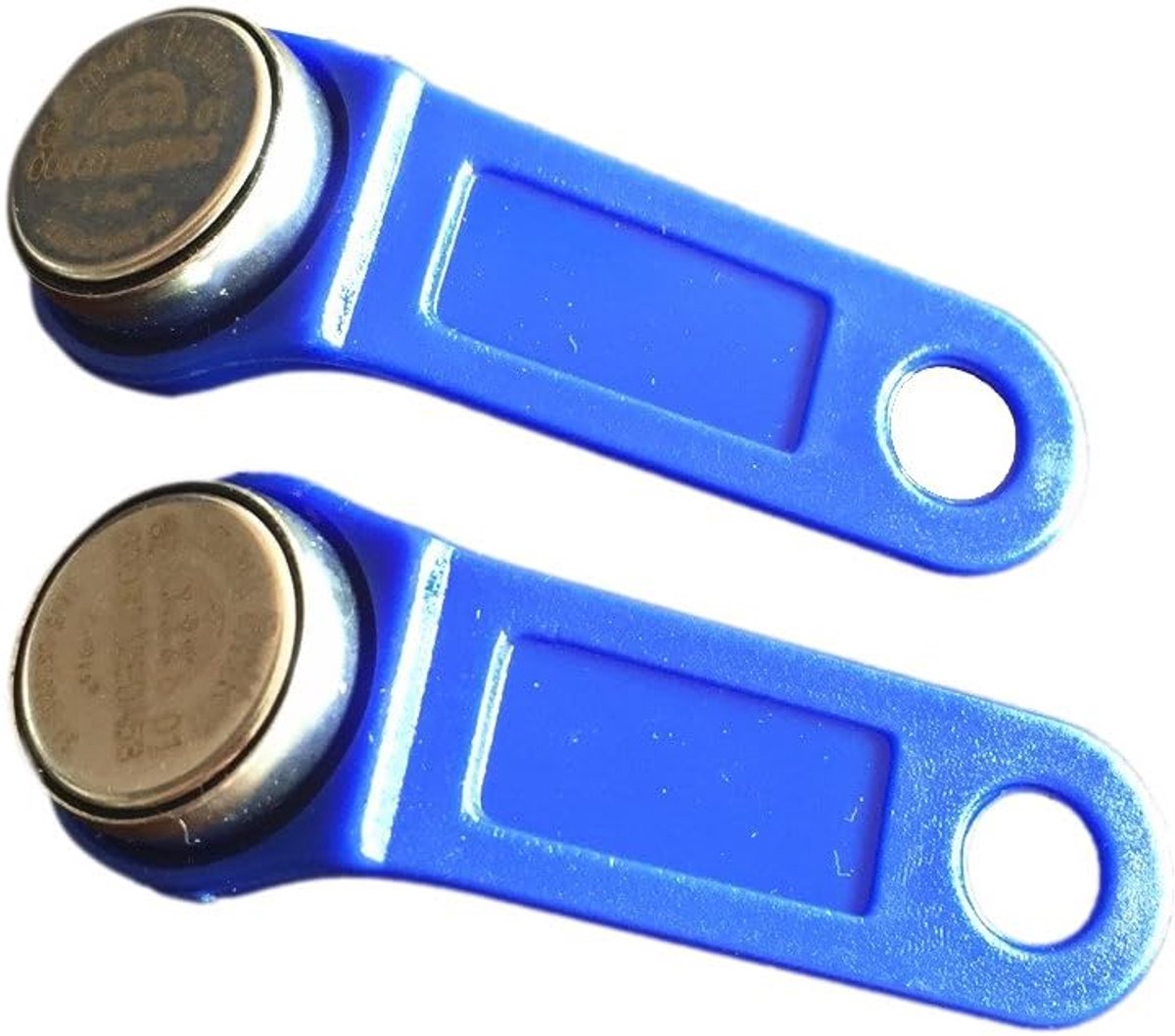 iButton elektronische sleutel - blauw zwart - minimalistisch ontwerp - ideaal voor beveiliging - ShopVlot