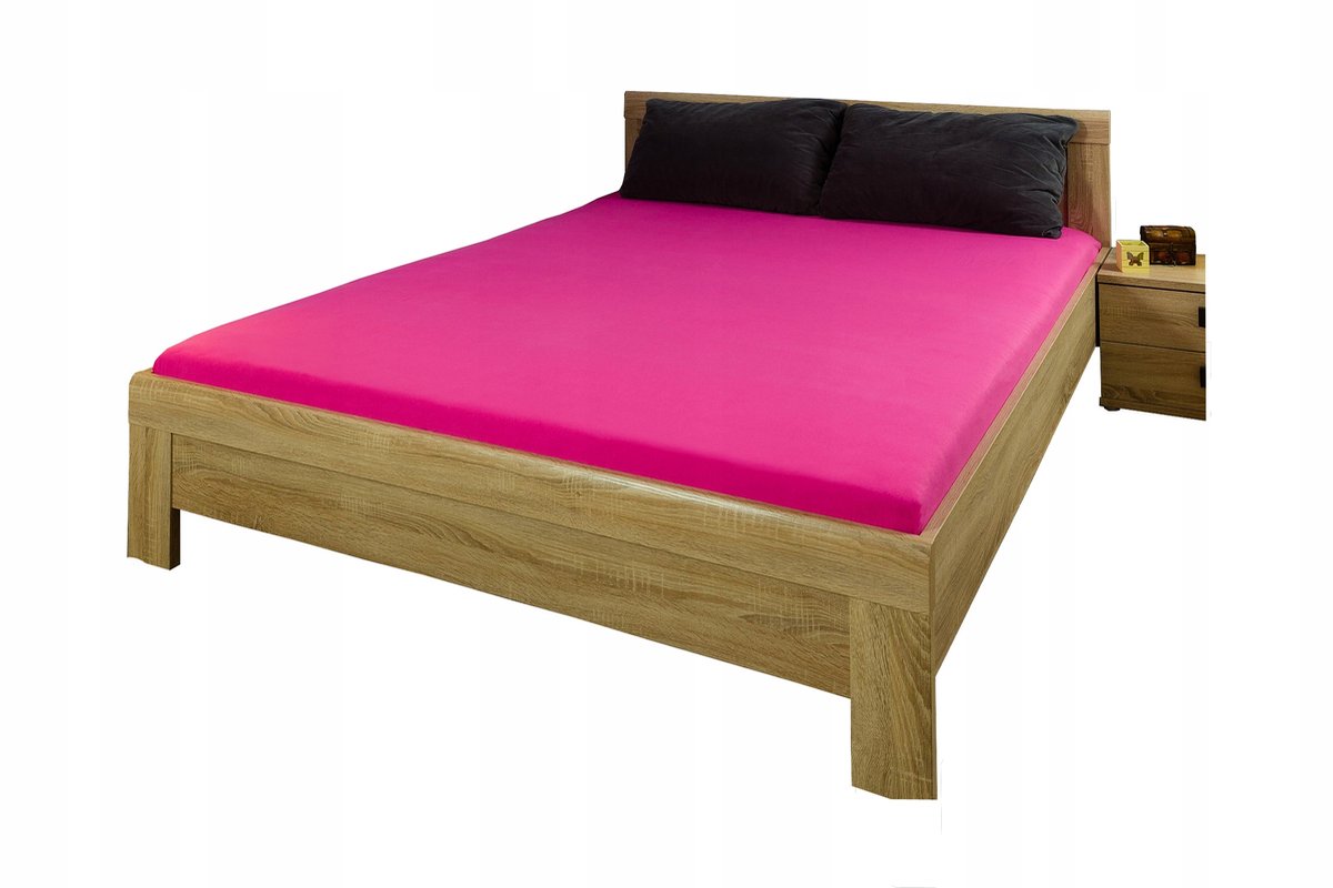 Jersey Hoeslaken 120x200x30 cm met Elastiek - 25 Kleuren