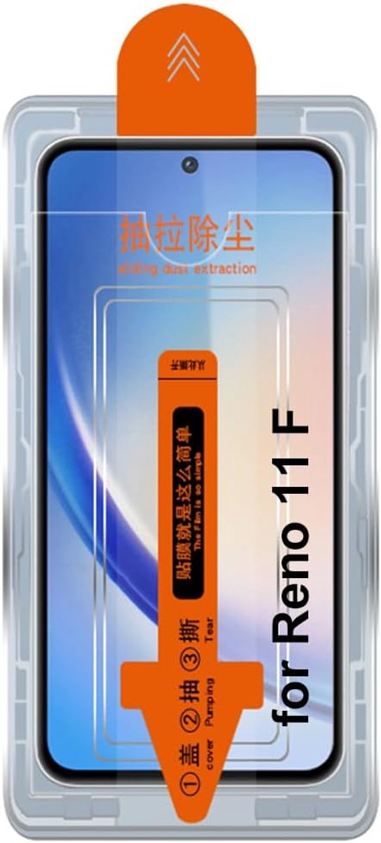 Mobiel beschermfolie 6.7" - gehard glas - automatische uitlijning - krasbestendig - ShopVlot