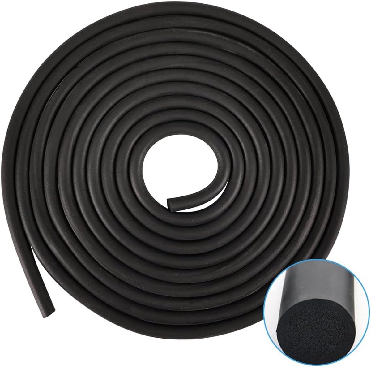 Joint sealing cord 5 m - Ø 10 mm - EPDM foam - Flexibel en weerbestendig - ShopVlot