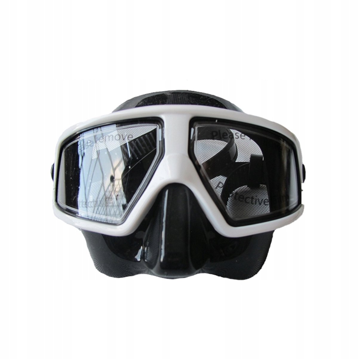 Nohiteam Freediving Masker NTM-08 Wit - Klein Volume