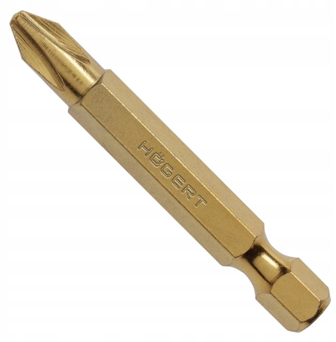 Hoegert PH2 Schroefbits 50mm Titanium Nitride Coating 2 Stuks