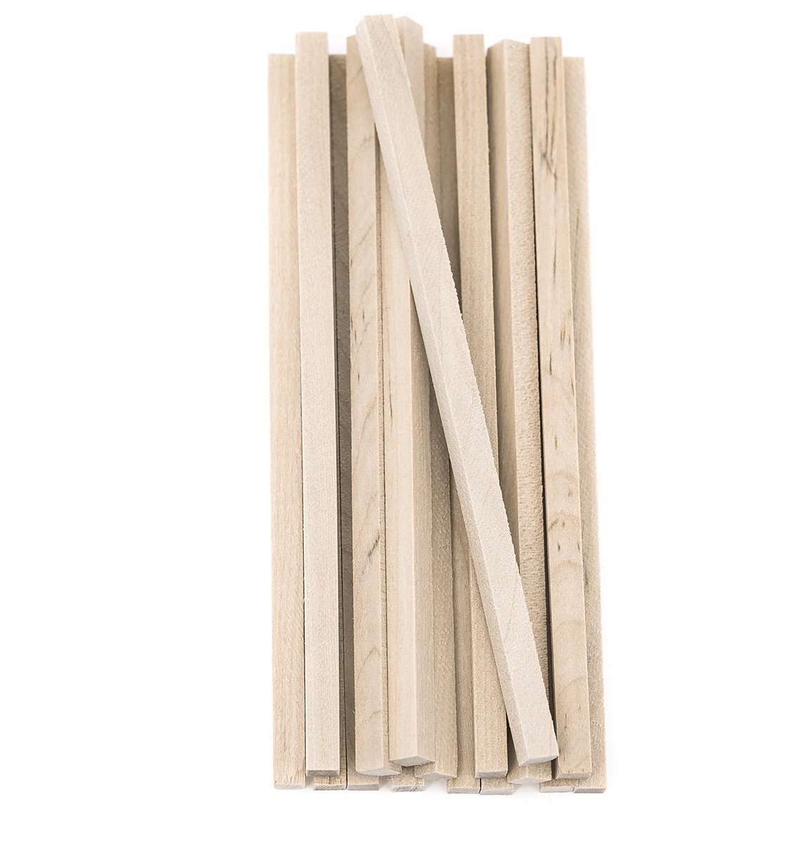 Creatieve Houten Stokjes 6mm - 16 Stuks - Voor Knutselen en Decoratie