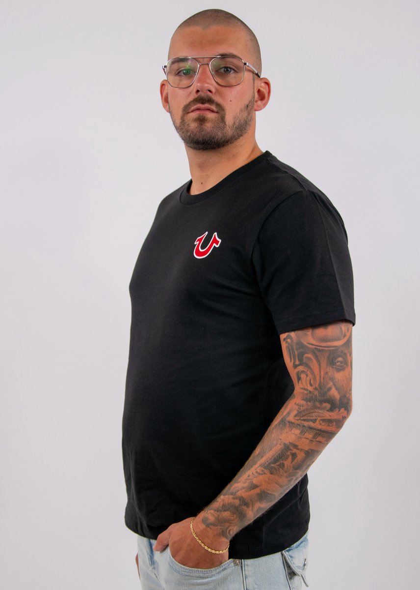 True religion BUDDHA LOGO TEE - 1001 black