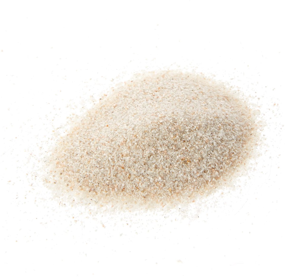 Aquariumsand van witte kwarts voor zoet- en zoutwater, 5 kg