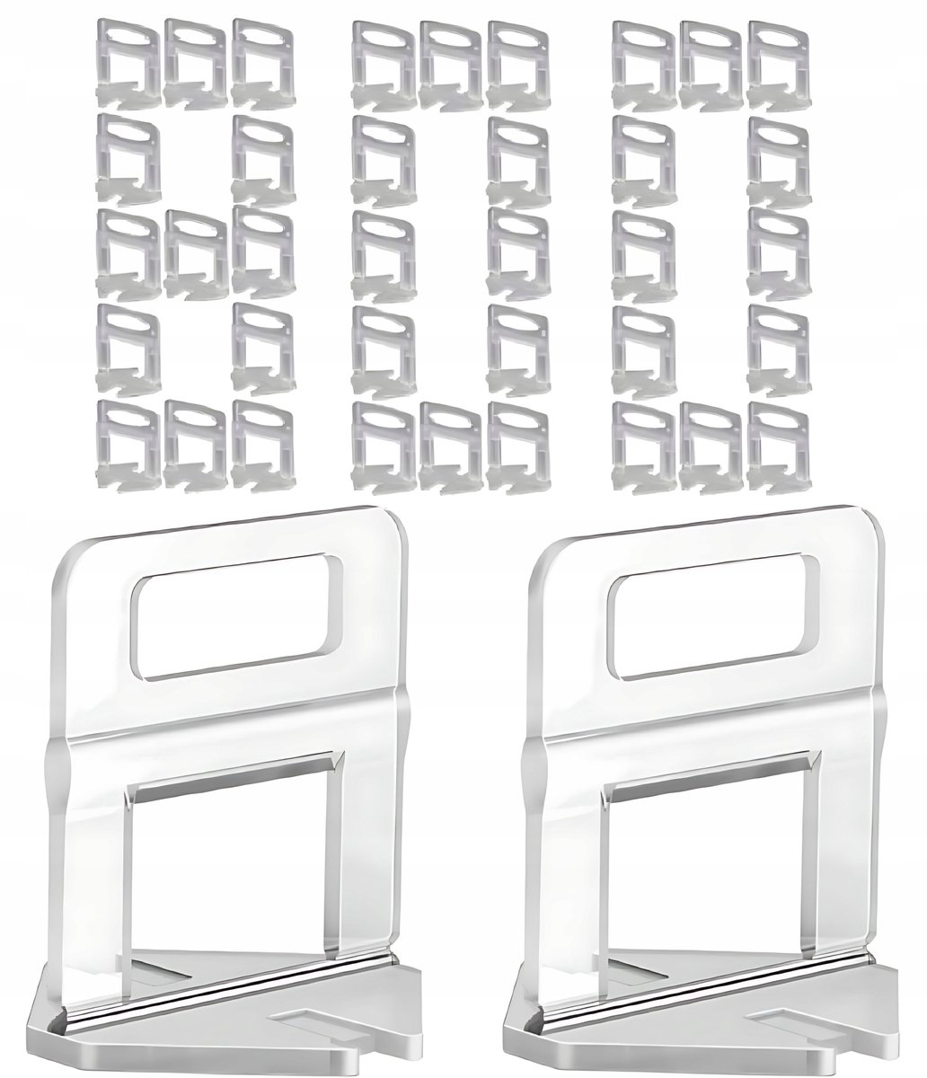 800x Tegel Levelling Clips 1.5mm - Perfecte Tegelplaatsing
