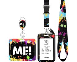 Thboxes ID Card Holder with Lanyard, Student Bus Card Case with ID Card Holder, Pull-Out and Removable Key Strap - ShopVlot