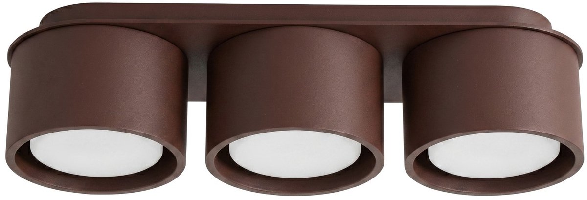 Sollux Lighting Plafondlamp MODO - Gx53 - bruin - aluminium - 32.4x10.4x8.2cm