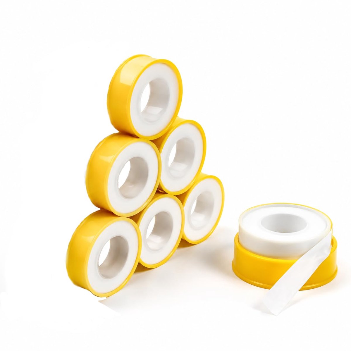 6 stuks PTFE afdichtingstape, 16 mm x 12 m, teflonband, waterdicht, waterdicht, teflonband voor - ShopVlot