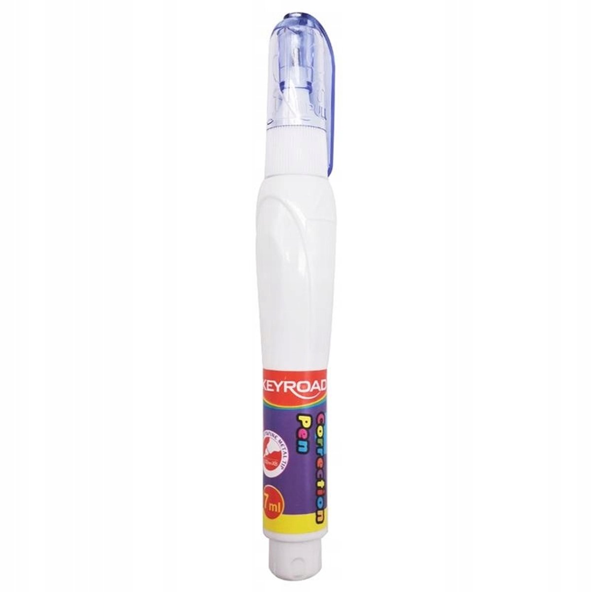 Merkloze pen met metalen punt voor precieze correctie, 7 ml
