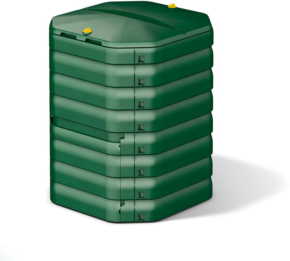 Famanu – Composteerbak met een inhoud van 300 liter, ideaal voor het composteren van bio-afval en tuinresten
