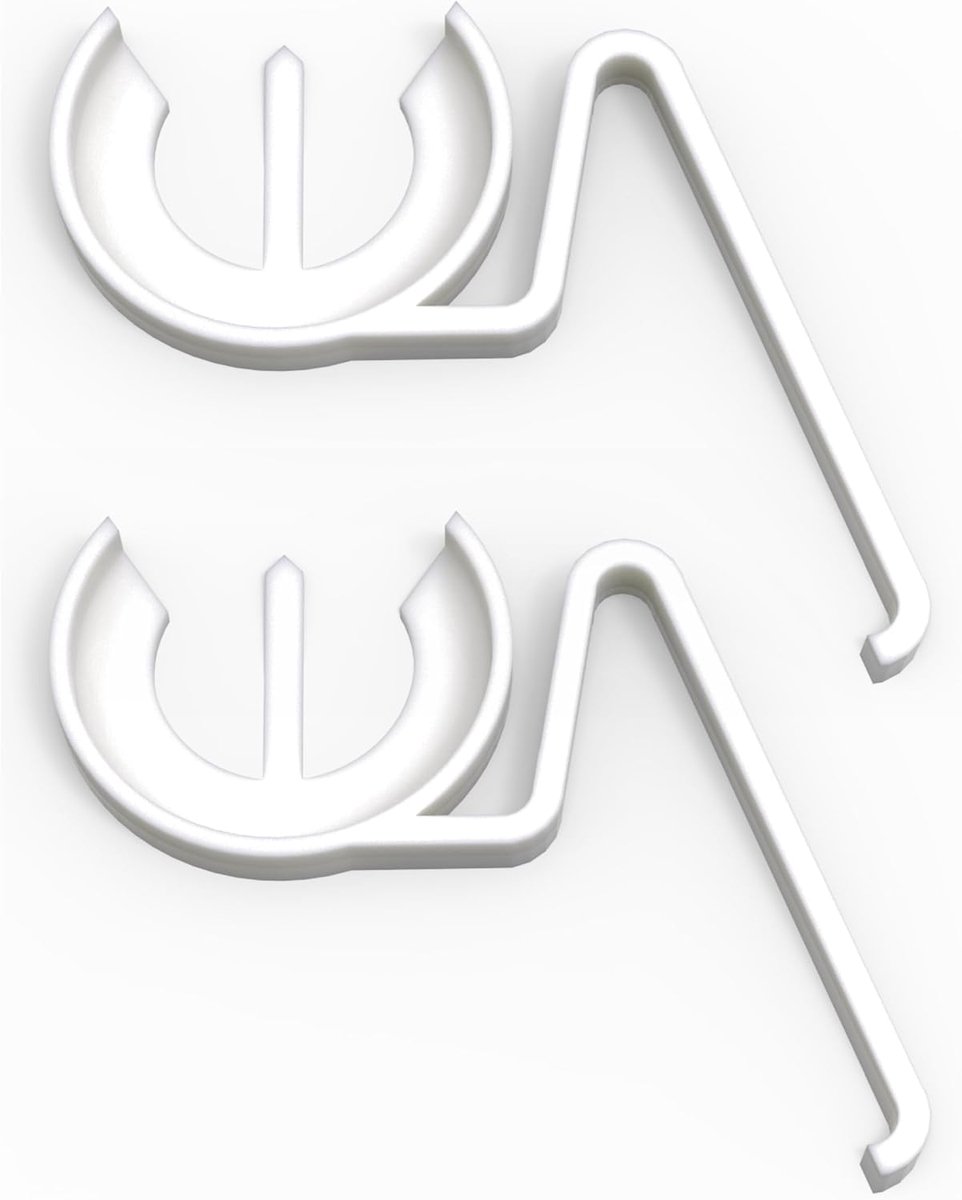 2 x Safety Springs Compatible with Geberit Control 81658091/816580931 - Safety Lever and Fuse Bracket for Sink - ShopVlot