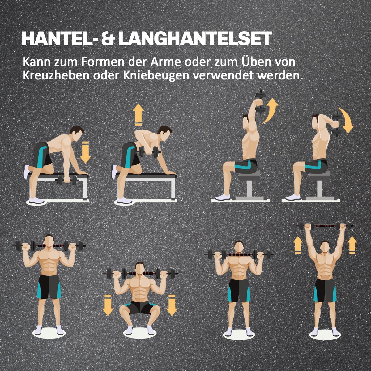 Verstelbare Dumbbells Set 15kg Halterstang voor Fitness Thuis en Sportschool thumbnail 6