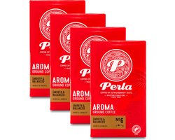 Perla Aroma - Multipack - Gemalen Koffie - 1000g (4x250g)