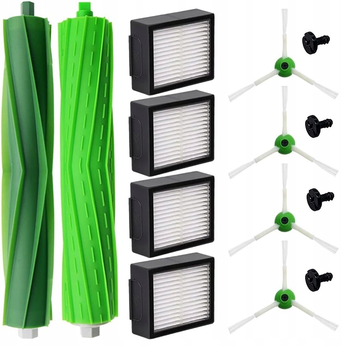 Accessoireset voor iRobot Roomba E/I/J Serie: Filters, Borstels