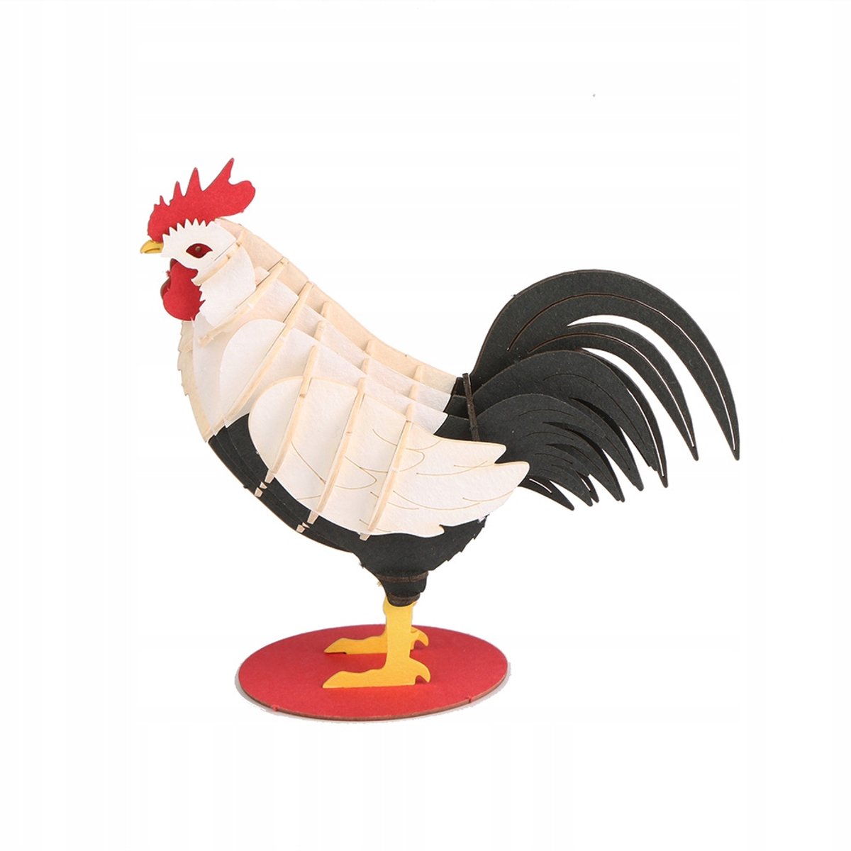 3D Puzzel Haan - 32 Delen, Merkloos, 6+ Jaar