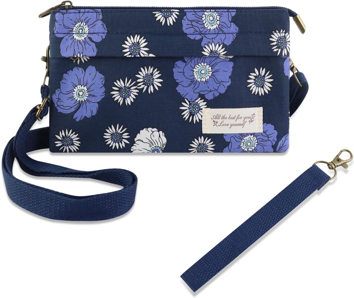 AfitLulu Kleine katoenen telefoontasje om te hangen, crossbody-tas - ShopVlot
