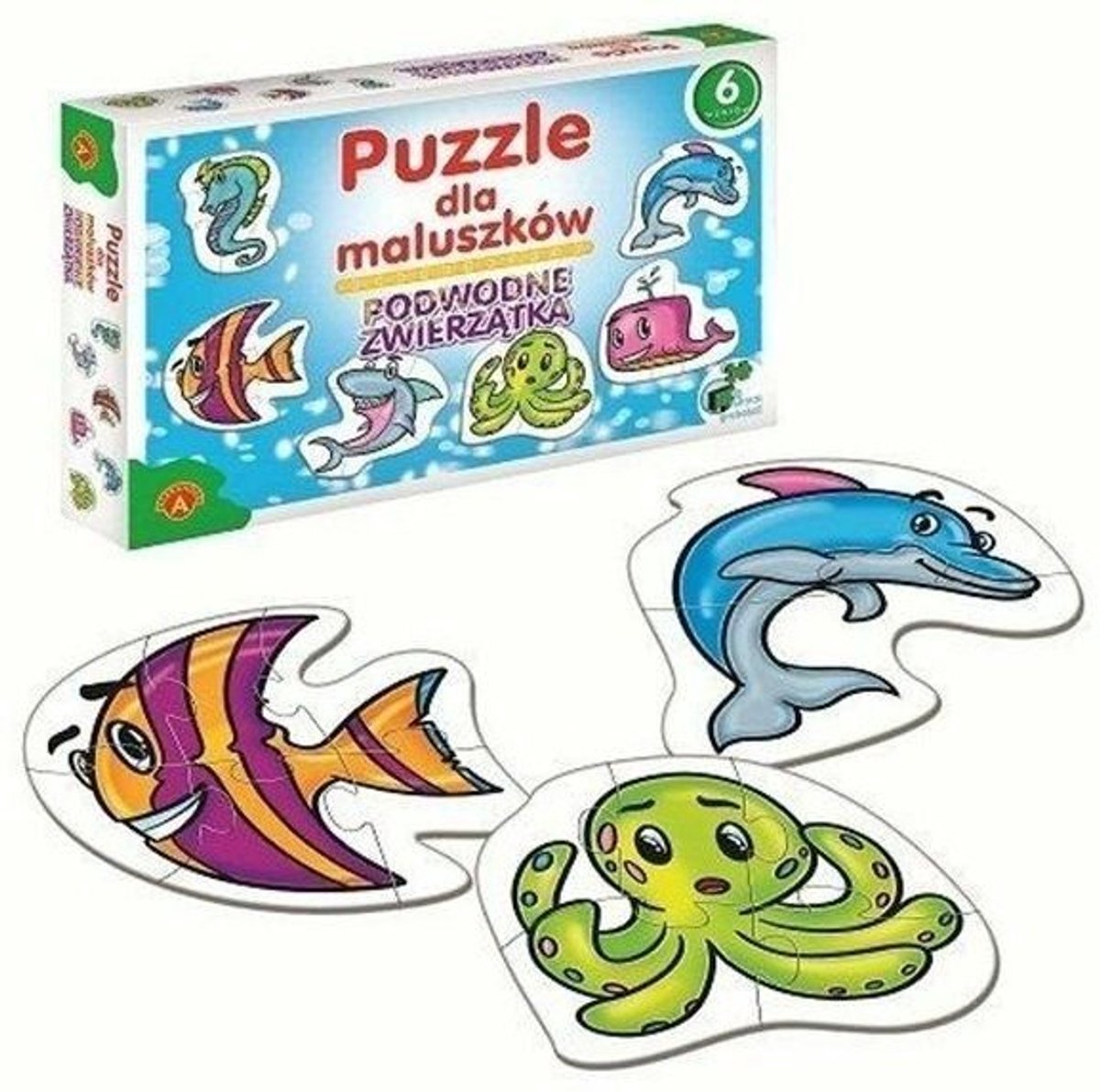 Alexander Puzzel Onderwater Dieren 2+ Jaar - 27 Stukjes