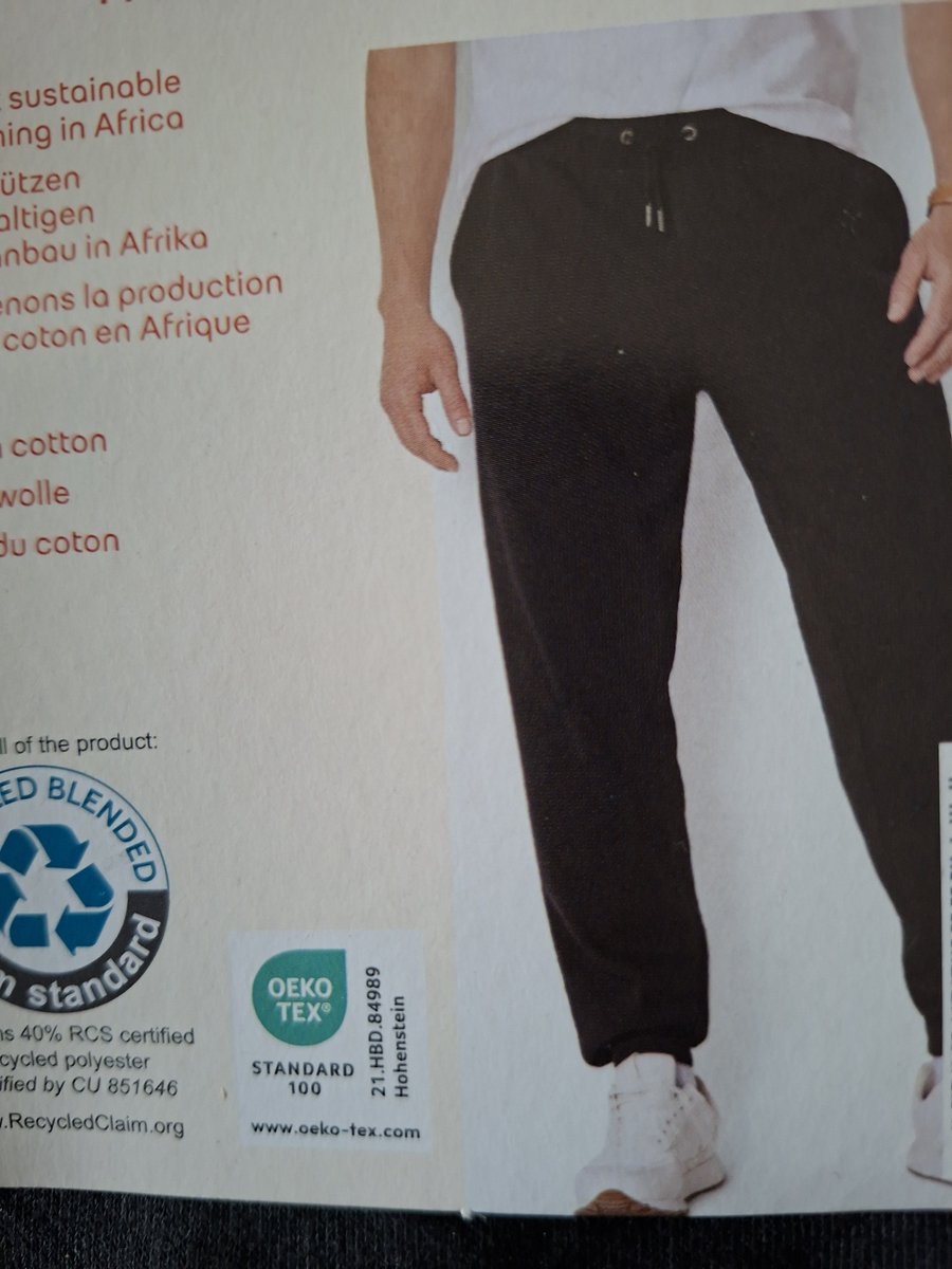 Esmara Heren Joggingbroek / Zwart / Comfortabel / Maat XL