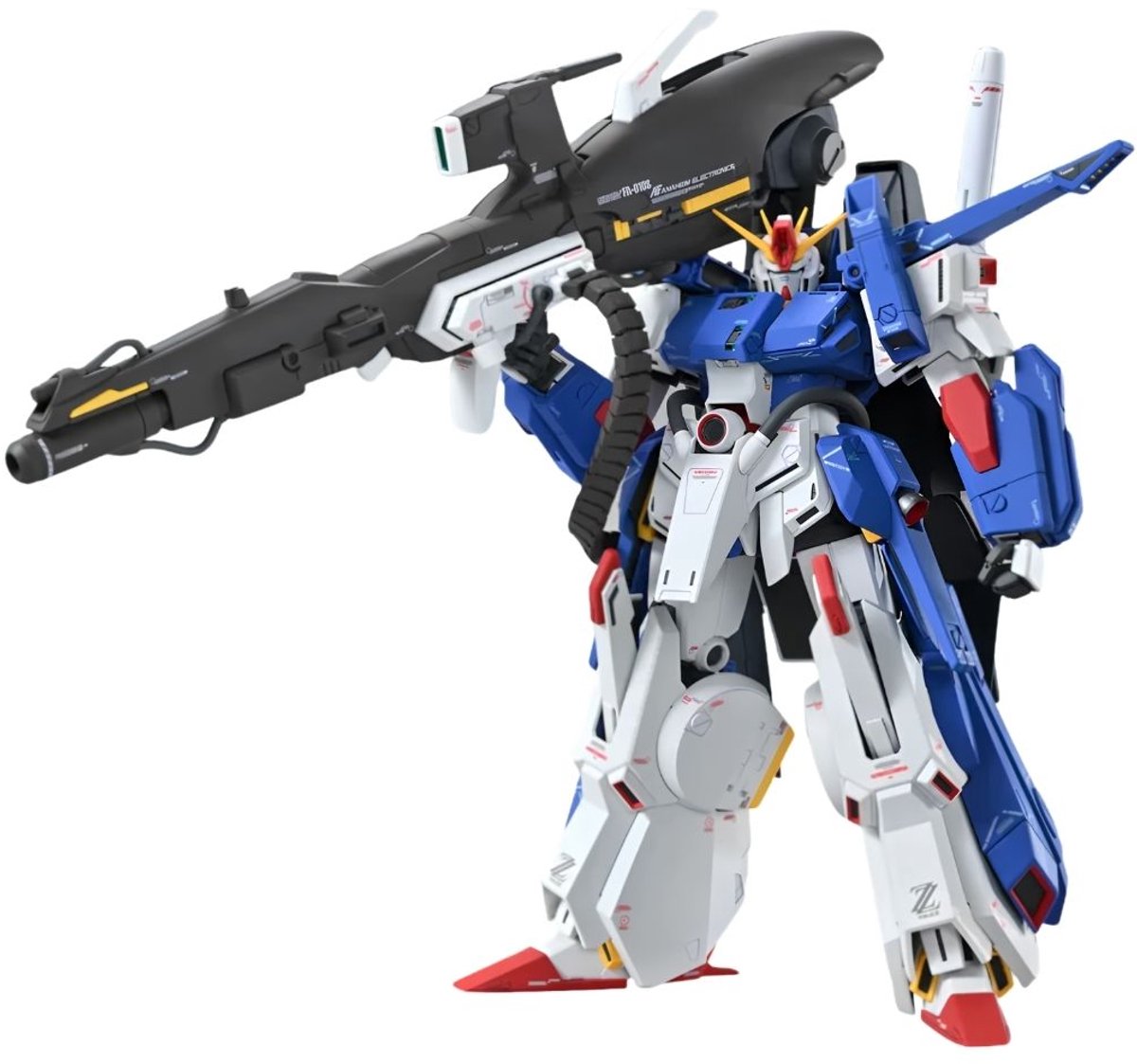 Gundam Full Armor ZZ MG 1/100 Ver. Ka Model kit | Mecha titan mobile suit | Gunpla samurai robot bouwpakketten voor volwassenen | Speelgoed modelbouw zonder verf lijm of gereedschap | Japanse kunstof puzzel | Manga anime action figure box set
