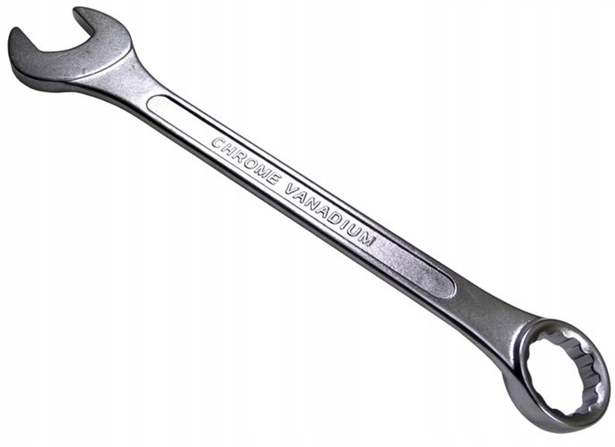 Ringsleutel 22 mm Cr-V Premium - Krachtig Gereedschap