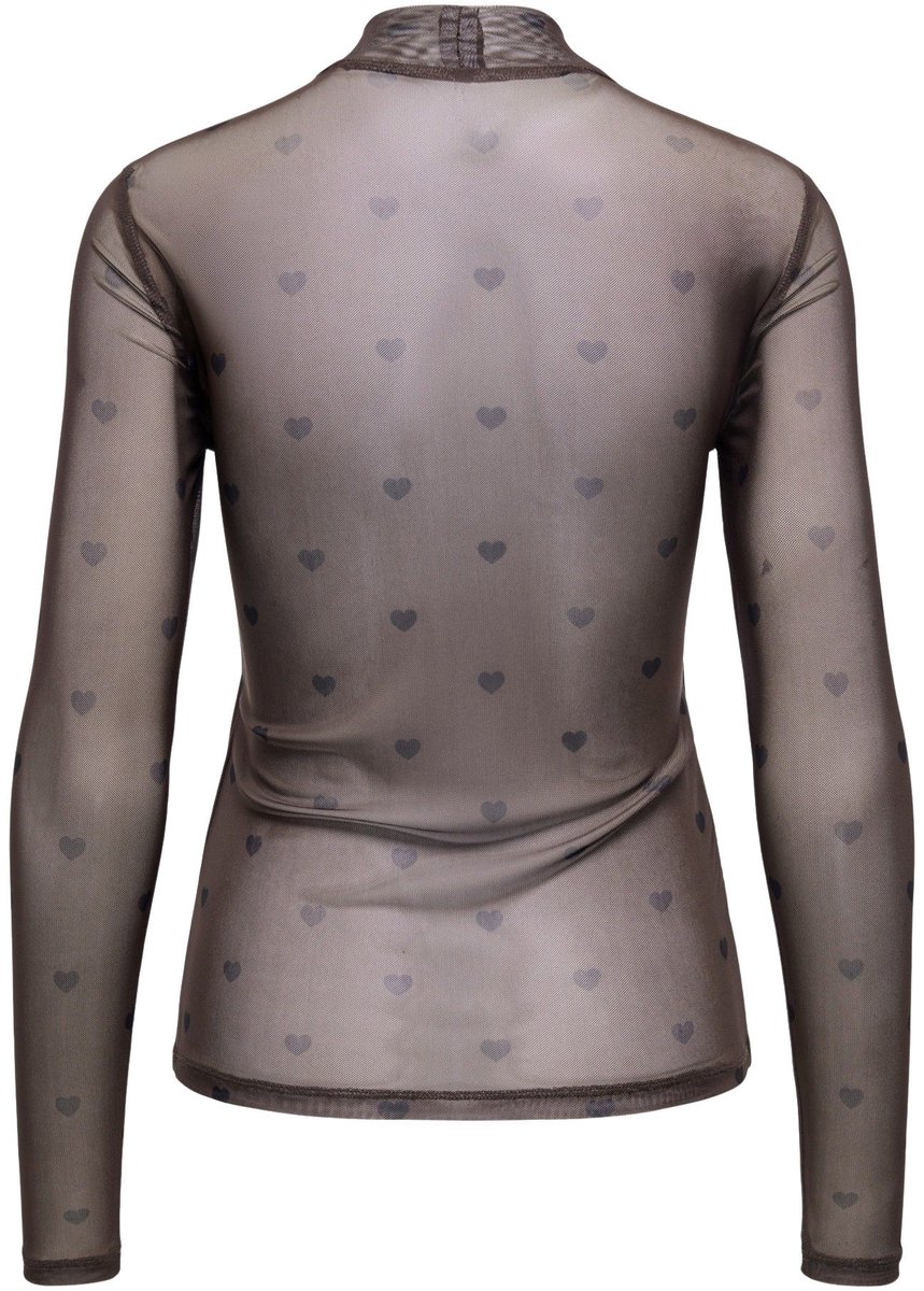 ONLY - ONLERICA MESH L/S TOP JRS Dames Top — cadeau in Cadeau-ideeën - foto 6