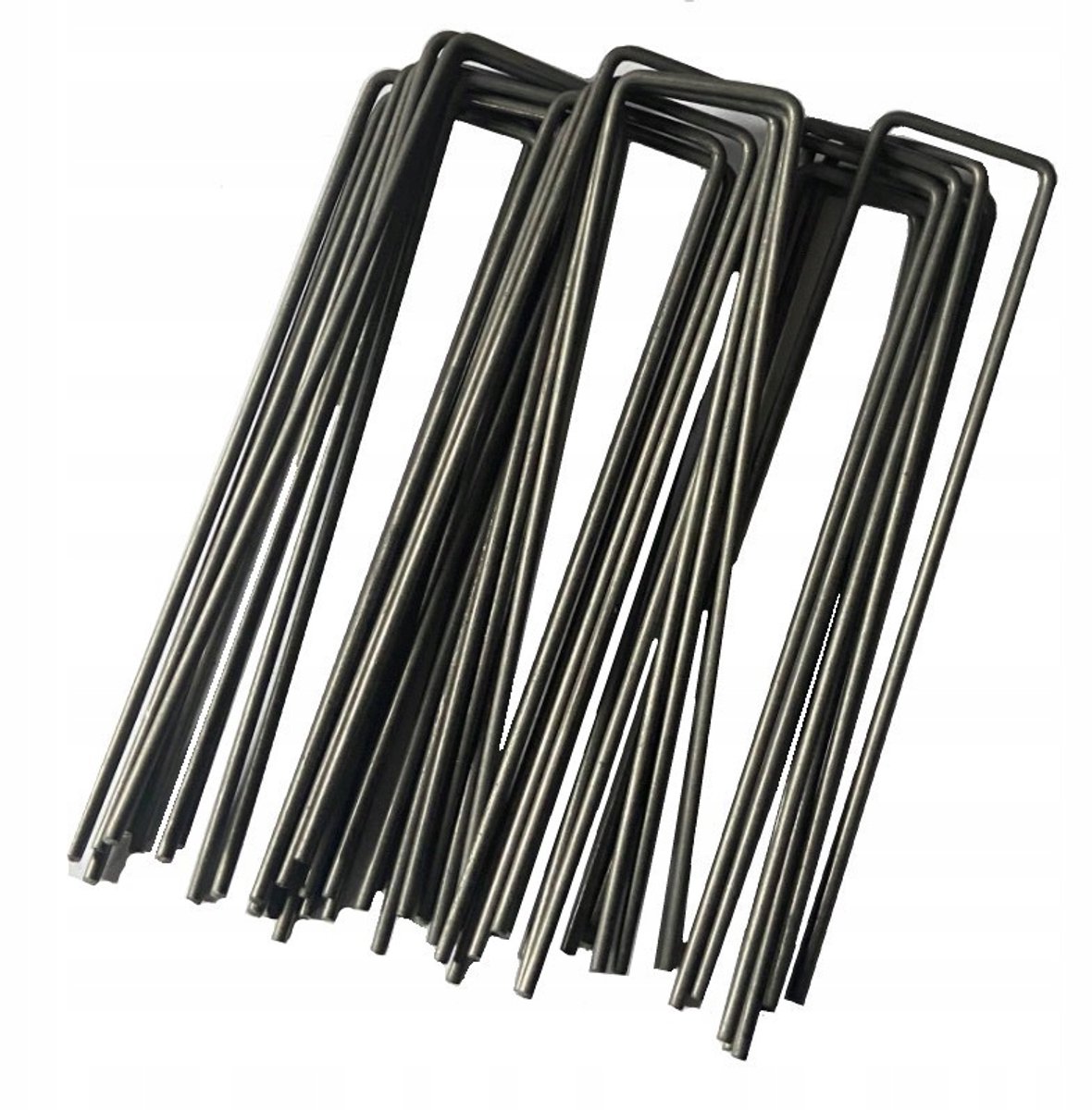 100x Grondpennen voor Agradoek - 15cm Staal