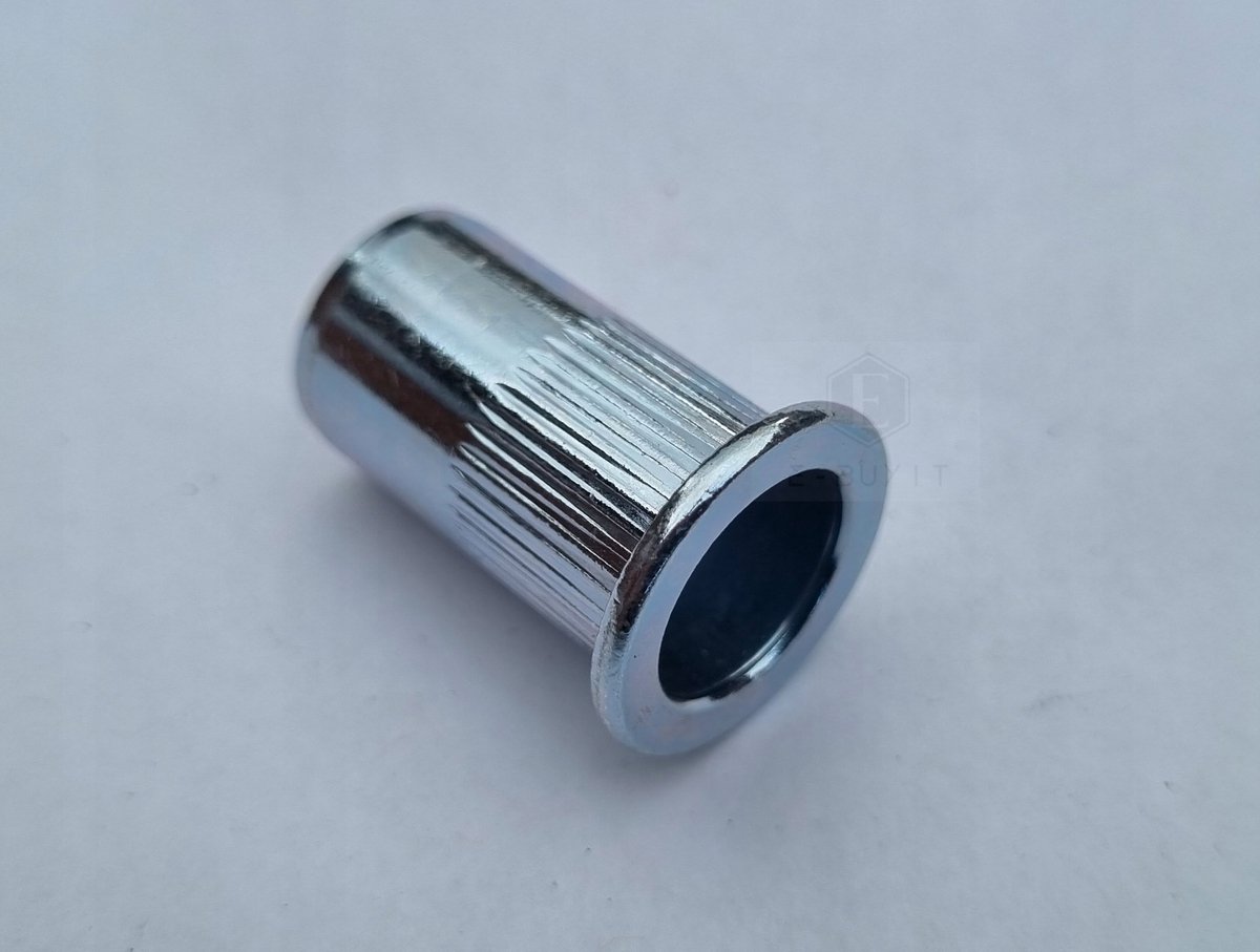 M5x12 Staal Verzinkte Moerdoppen voor Industrie & Bouw (50 Stuks)