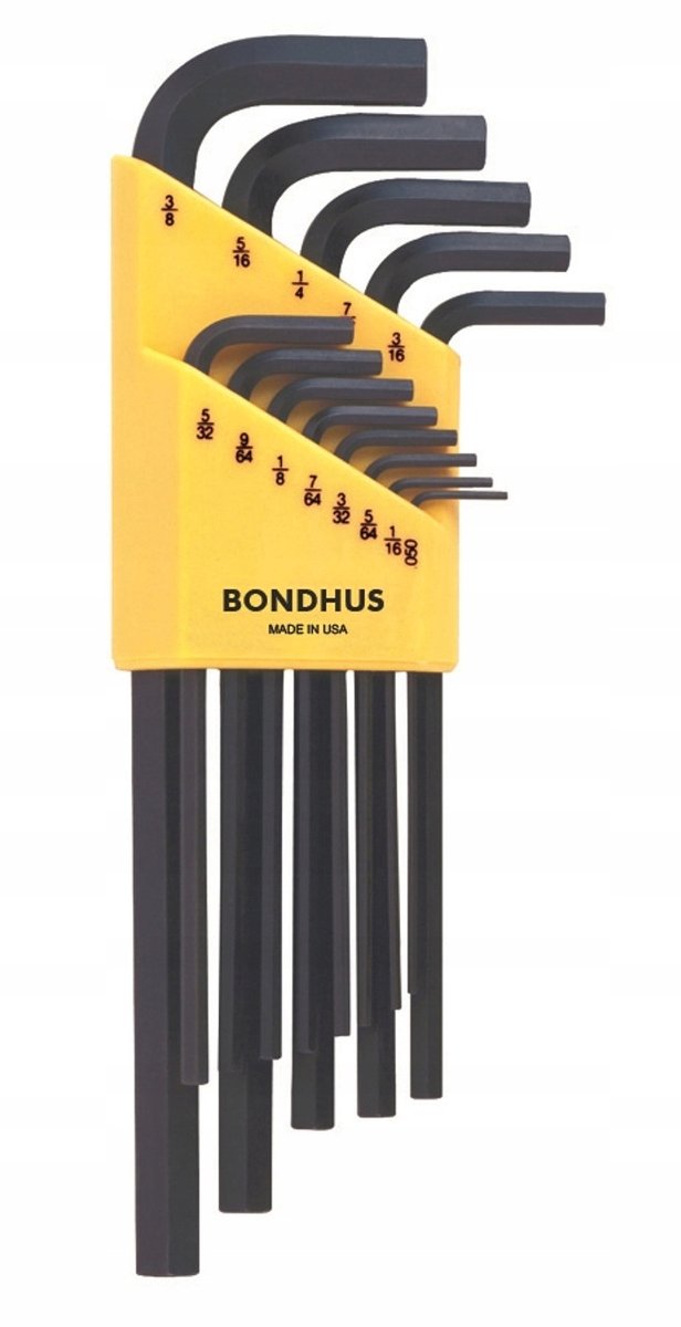 Bondhus Inbus Sleutelset Cal - 13 Delig - Pro Titanium Staal