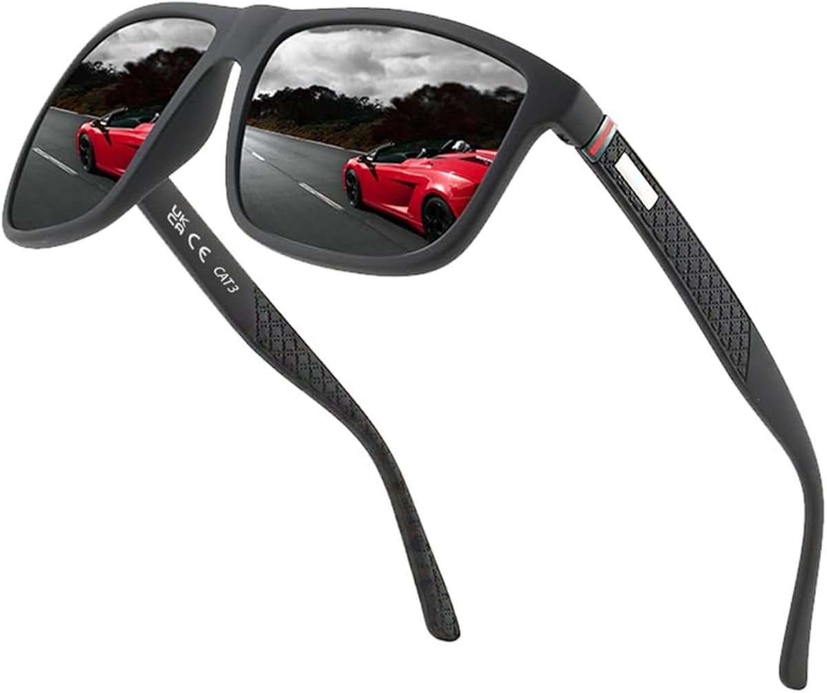 Namajunas - Zonnebril - Sunglasses - Festival bril - Premium Zonnebril - Gepolariseerd - Heren Zonnebril - Dames Zonnebri - Trendy & Cool - Festival Zonnebril - Voor heren en dames