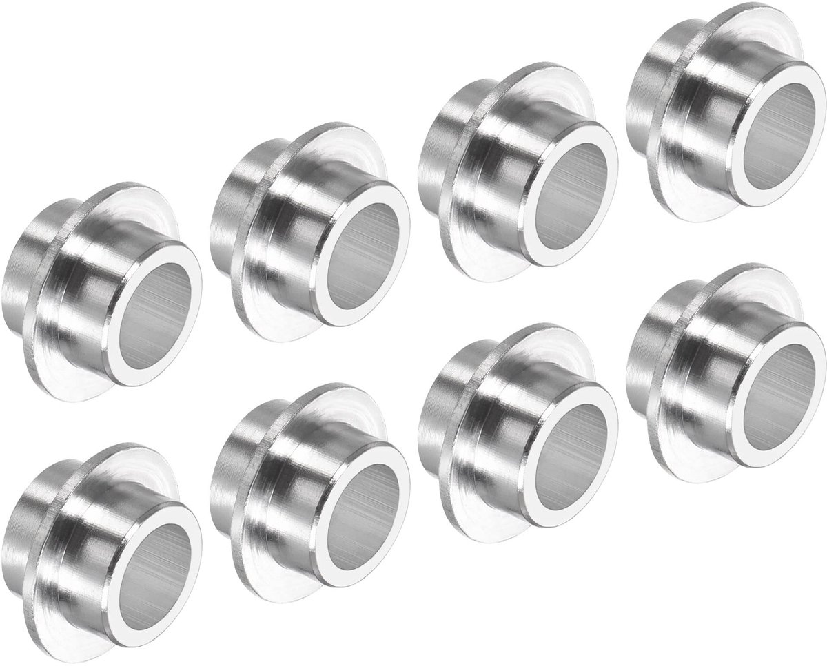 Inline Achslagerset met 8 Aluminium afstandhouders voor skates