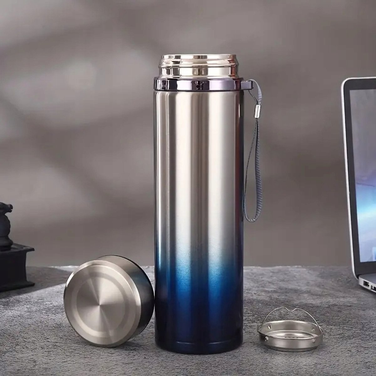 RVS Thermos met Infuser 750ml - Ideaal voor Thee & Koffie