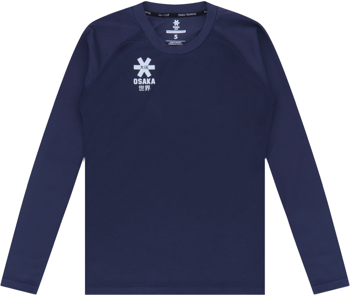 Osaka Women Training Tee Long Sleeve Blauw donker